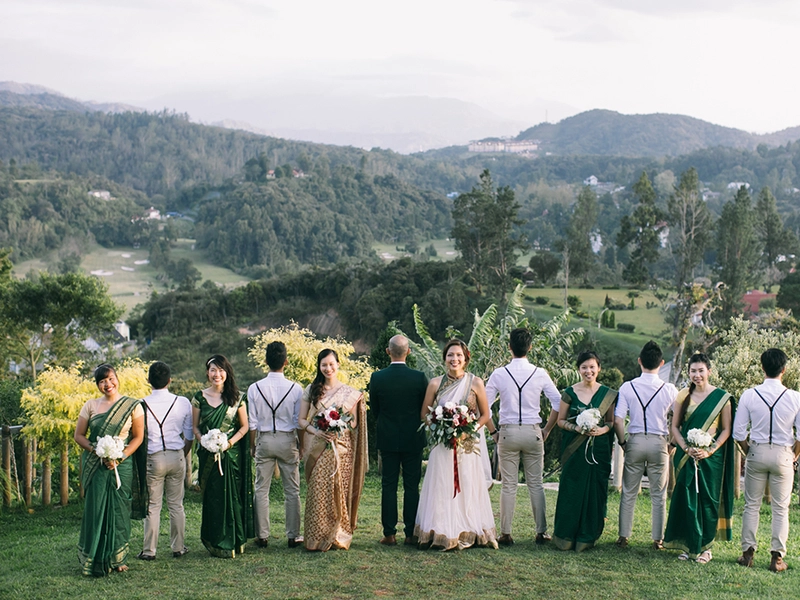 A Refreshing Forest Wedding At Jim Thompson Cottage, Cameron Highlands