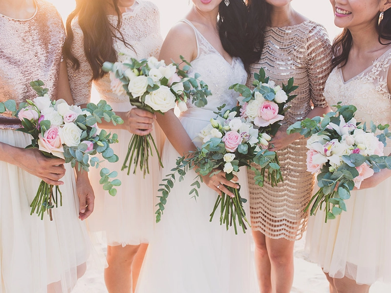 A Romantic Golden Beach Wedding In Koh Samui