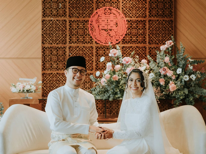 A Romantic Heartfelt Wedding at JEN Shangri-La, Puteri Harbour