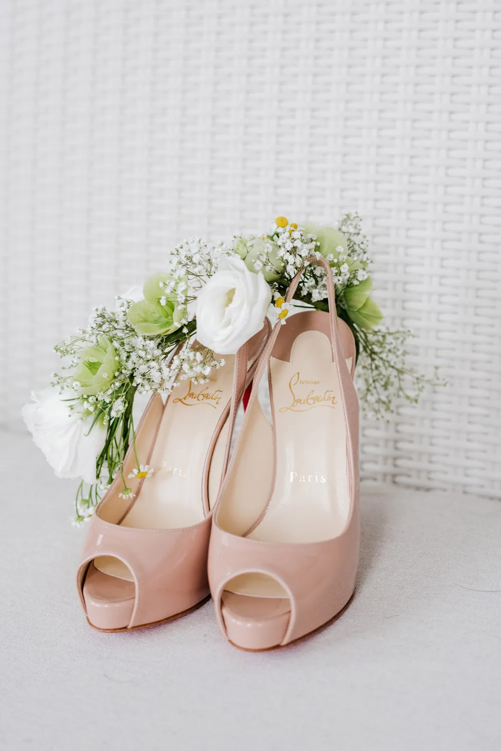 Bridal shoes. Bloc Memoire Photography. theweddingnotebook.com