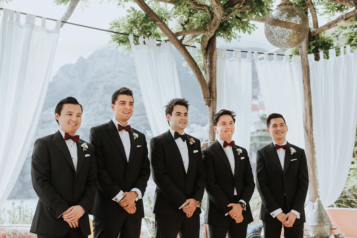 Destination wedding in Positano, Italy. Munkeat Photography. theweddingnotebook.com