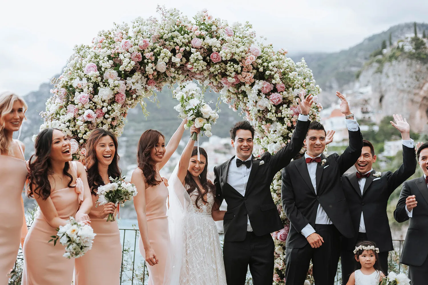 Destination wedding in Positano, Italy. Munkeat Photography. theweddingnotebook.com