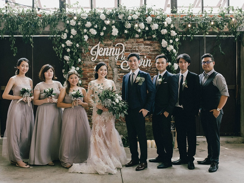 A Rustic Charm and Pastels Wedding at The Granary, Kuching