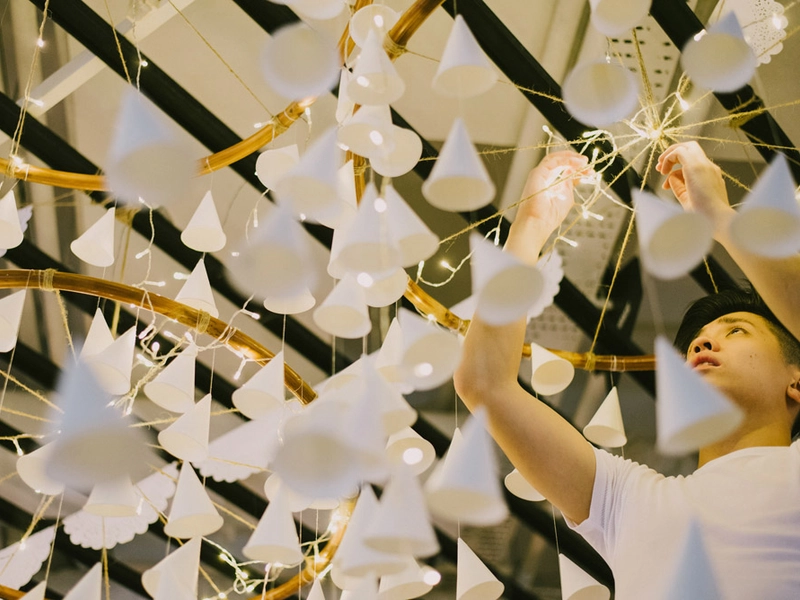 A Rustic DIY Wedding At Food For Thought At Singapore Botanic Gardens