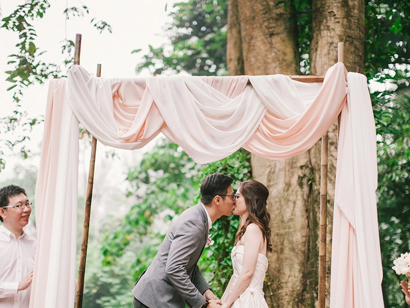 A Rustic Floral Wedding at Tamarind Springs, Kuala Lumpur