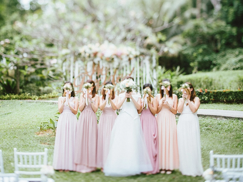 A Rustic Peach Garden Wedding At Suburbia Singapore