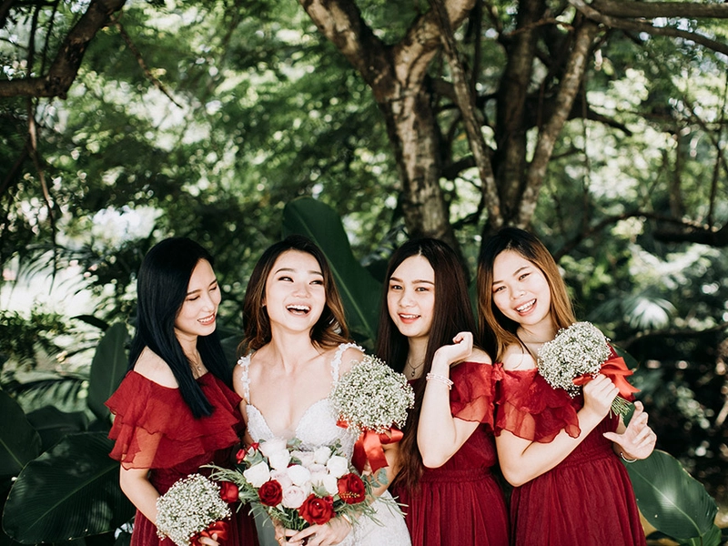 A Rustic Red Theme at Ciao Ristorante