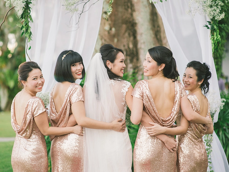 A Rustic Rose Gold Garden Wedding At Eastern & Oriental Hotel Penang