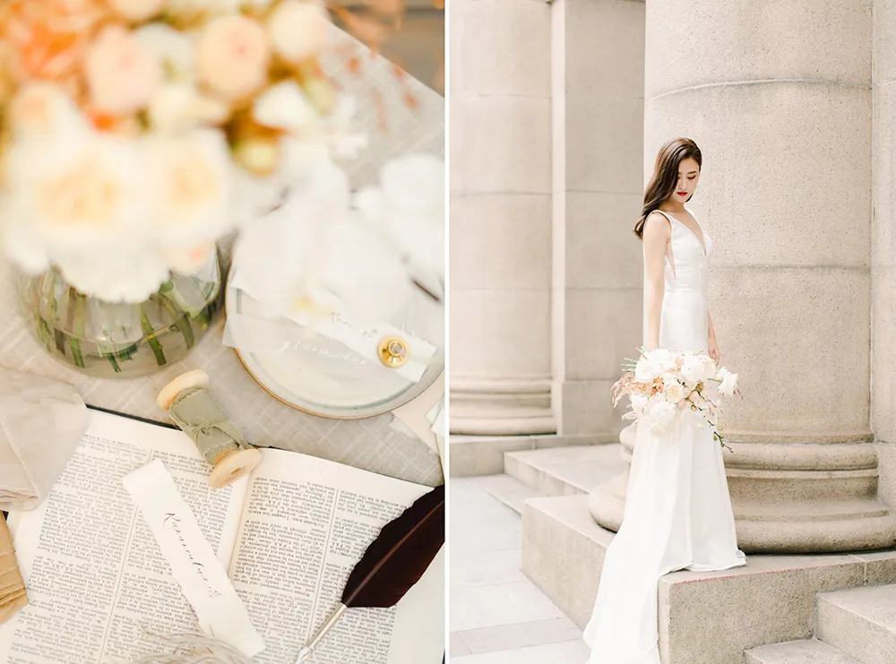 Photo by Tomek Cheung Photography. theweddingnotebook.com