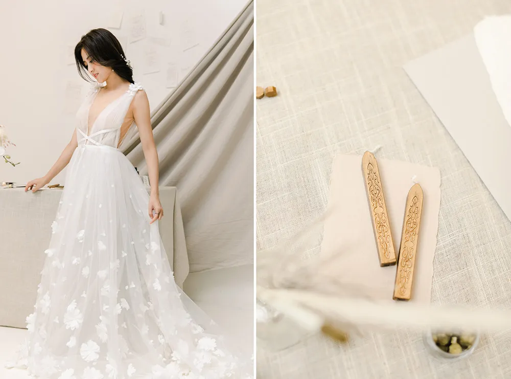 Photo by Tomek Cheung Photography. theweddingnotebook.com