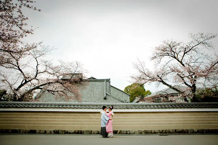 © Eyeshot Studio Photography. Destination bridal portraits in Japan