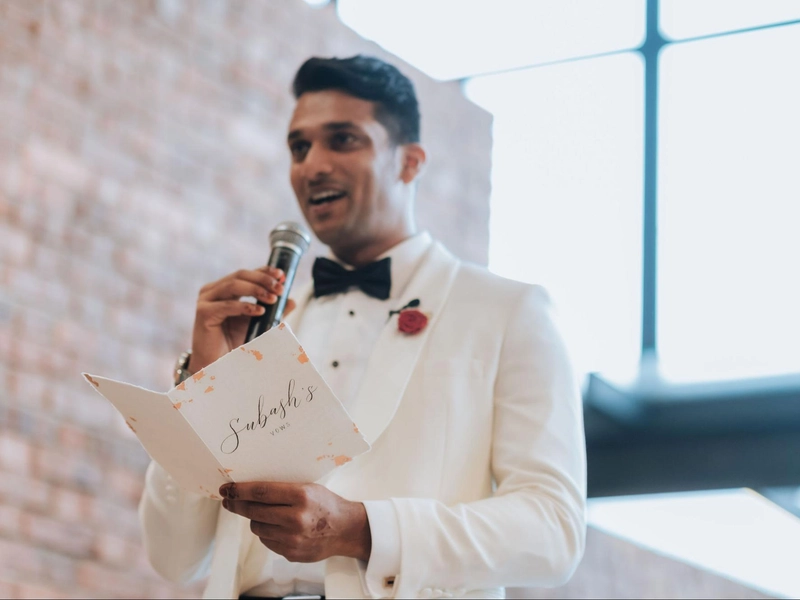 A Step-by-Step Guide to Writing a Wedding Speech