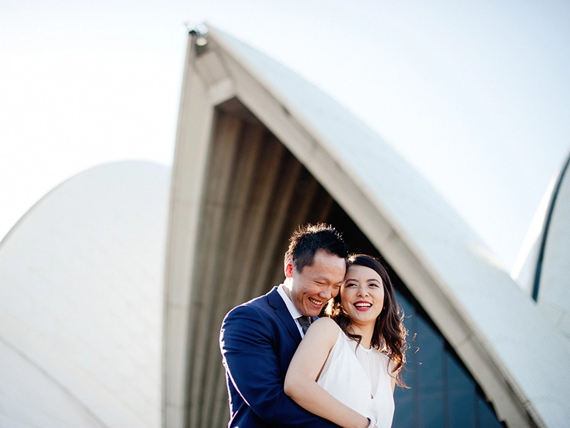 A Stylish Jumpsuit For These Sydney Opera House Portraits