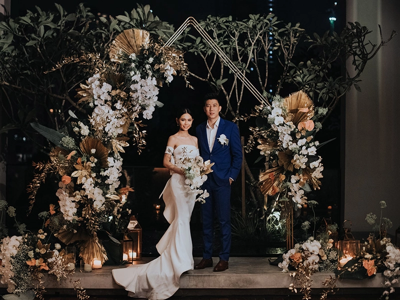 A Modern and Intimate Wedding at The RuMa Hotel & Residences