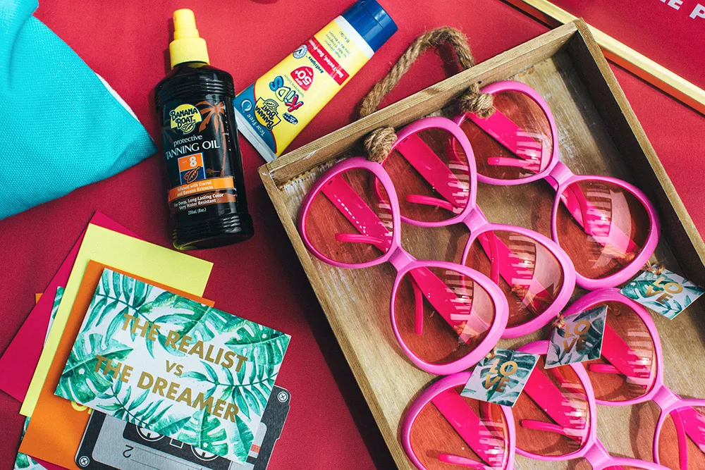 Colourful pool party at Aloft Kuala Lumpur Sentral. Photo by Funkydali. theweddingnotebook.com