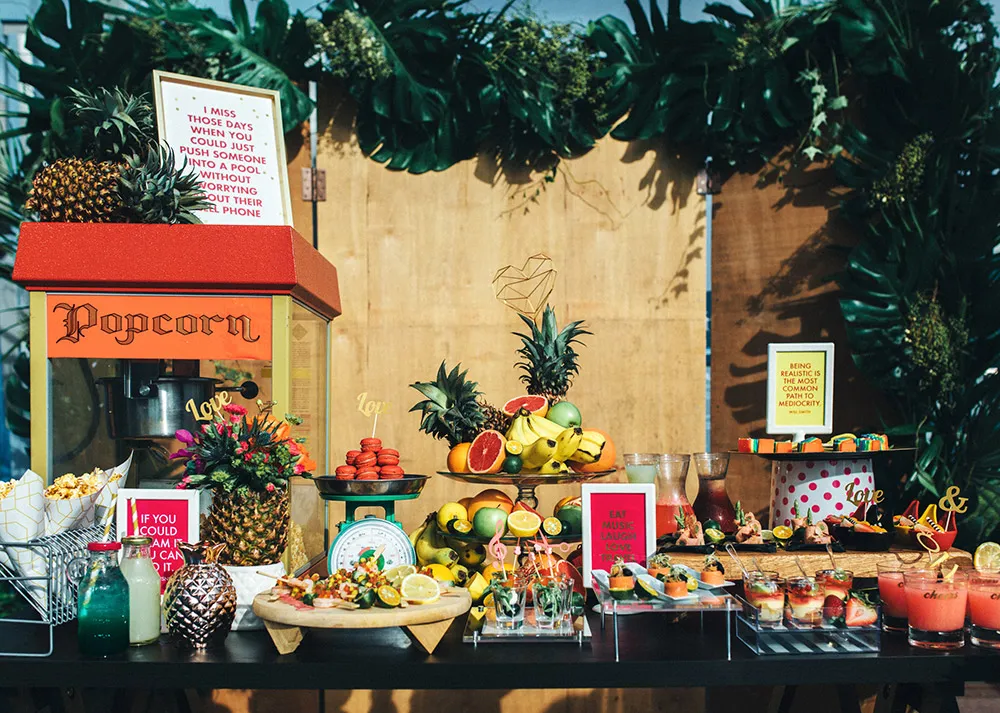 Aloft Kuala Lumpur Sentral rooftop party. Photo by Funkydali. theweddingnotebook.com