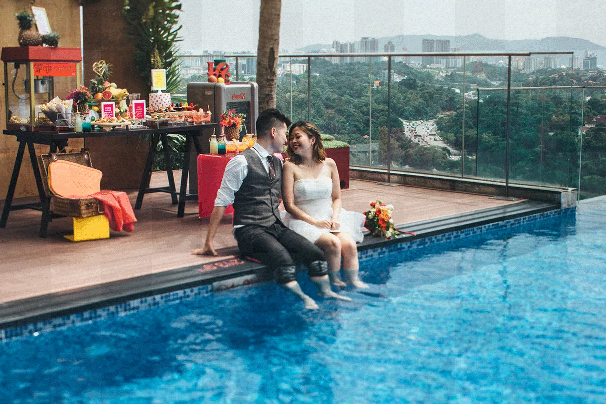 Aloft Hotel Kuala Lumpur. Photography by Funkydali. theweddingnotebook.com