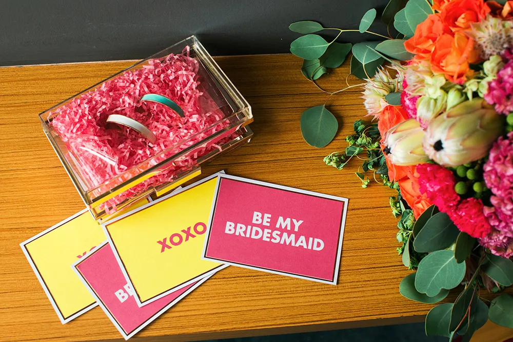 Be my bridesmaids ideas. Photo by Funkydali. theweddingnotebook.com