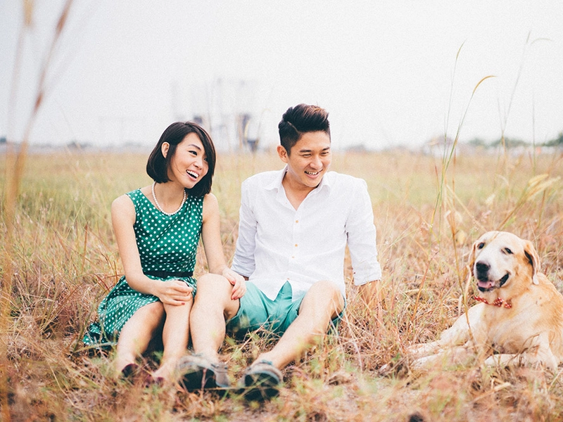 A Vintage Polka Dot Picnic