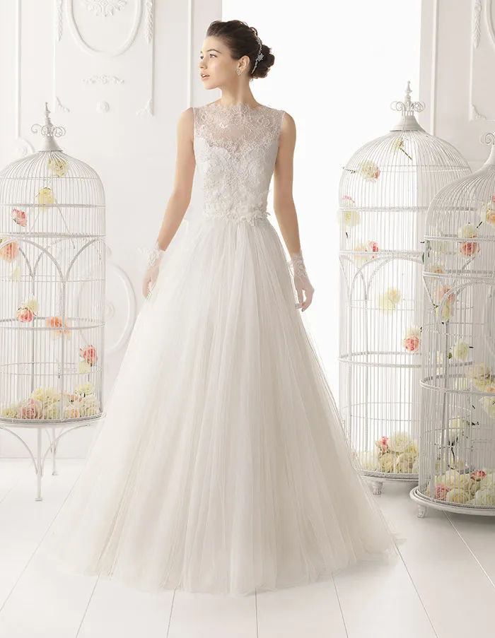 Aire Barcelona 2014 Bridal Collection. theweddingnotebook.com