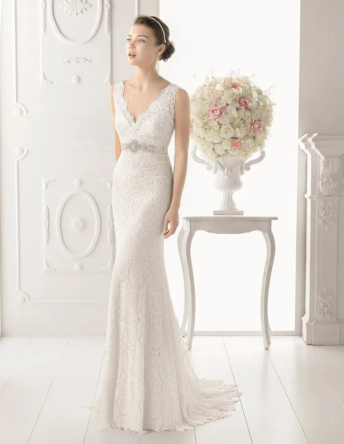 Aire Barcelona 2014 Bridal Collection. theweddingnotebook.com
