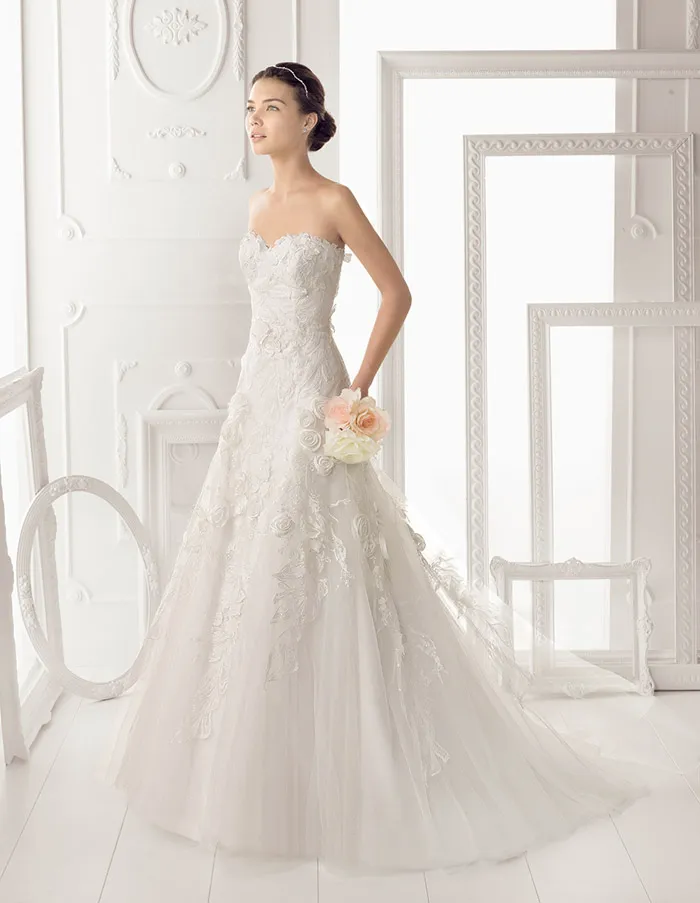 Aire Barcelona 2014 Bridal Collection. theweddingnotebook.com