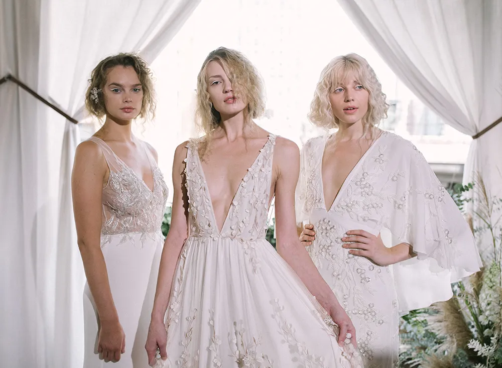 Alexandra Grecco Fall 2018 Bridal Collection. theweddingnotebook.com