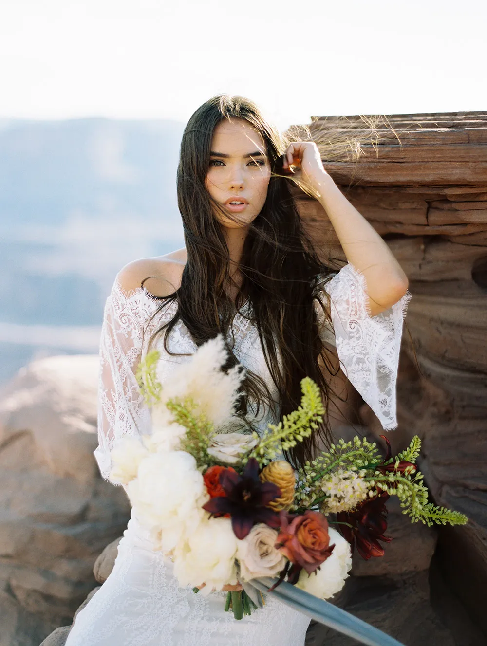 Camellia - Wilderly Bride by Allure Bridals Spring 2018 Collection. theweddingnotebook.com