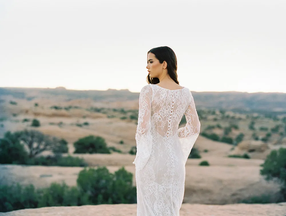 Sage - Wilderly Bride by Allure Bridals Spring 2018 Collection. theweddingnotebook.com