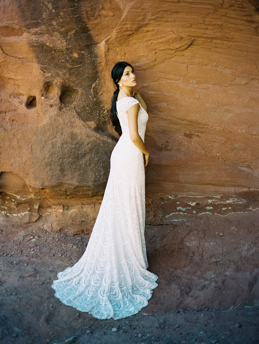 Fern - Wilderly Bride by Allure Bridals Spring 2018 Collection. theweddingnotebook.com