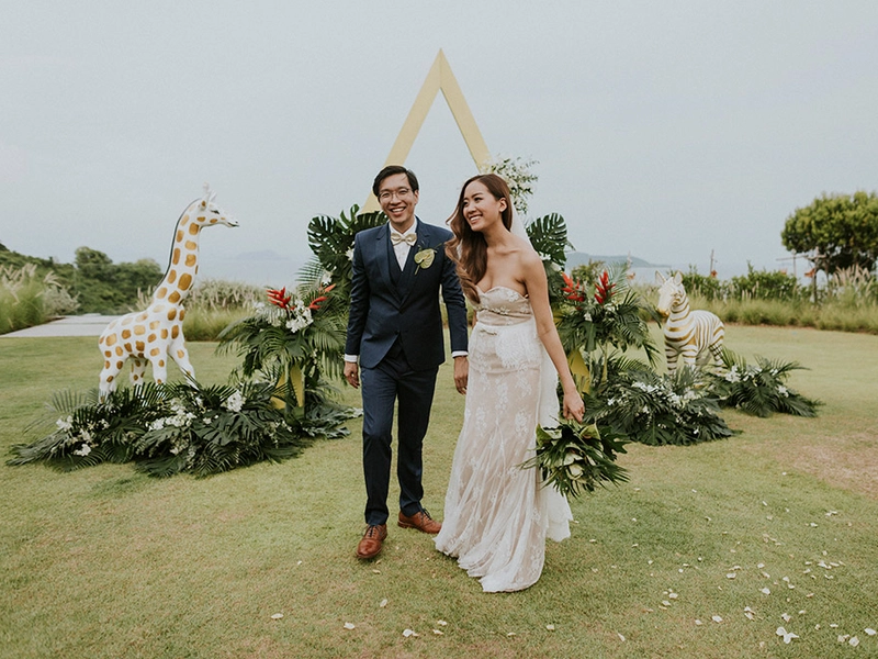 Amazing Ocean View Wedding at COMO Point Yamu, Phuket