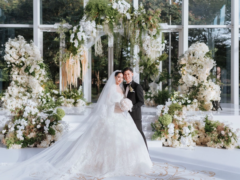 An Elegant and Chic Nuptial at Sentul Pavilion