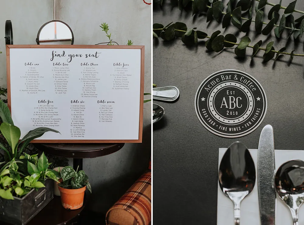 Photo by Andrew Chow of Munkeat Studio. theweddingnotebook.com