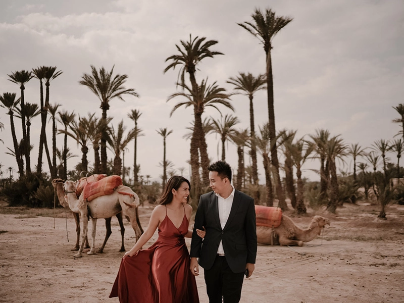 An Exotic Desert Bridal Portraits Session In Marrakech