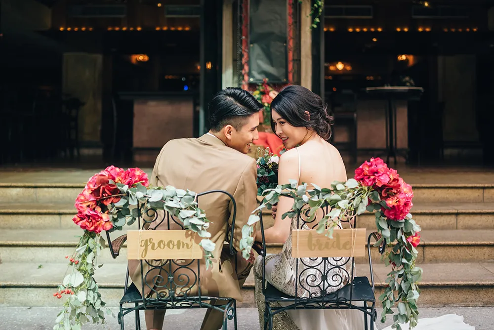 The Westin Kuala Lumpur wedding. Styling by The Wedding Notebook magazine. Peter Herman Photography. theweddingnotebook.com