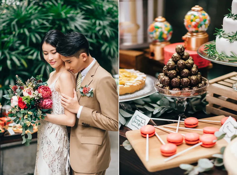 The Westin Kuala Lumpur wedding. Styling by The Wedding Notebook magazine. Peter Herman Photography. theweddingnotebook.com