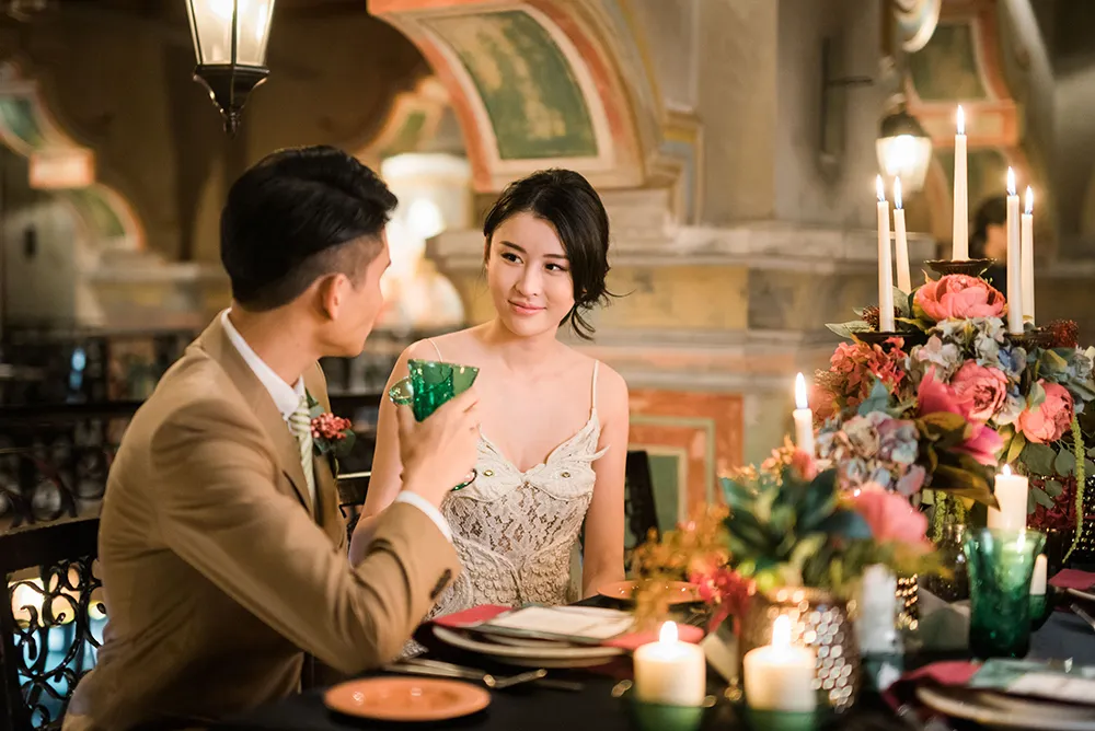 The Westin Kuala Lumpur wedding. Styling by The Wedding Notebook magazine. Peter Herman Photography. theweddingnotebook.com