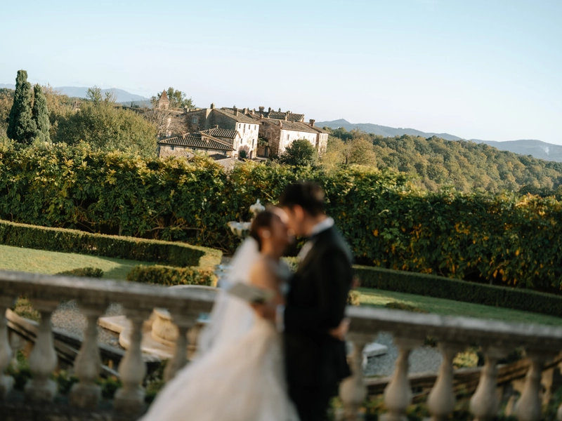 An Intimate Tuscan Elopement at Il Borro Featuring Horseback Rides and La Dolce Vita Charm