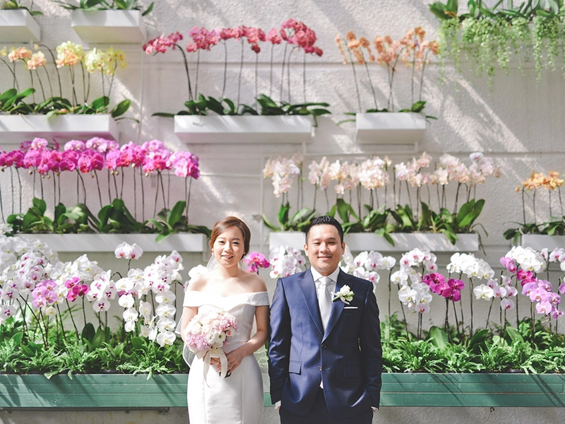 An Intimate Wedding at The Orchid Conservatory, The Majestic Hotel Kuala Lumpur