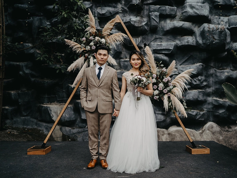 An Outdoor Garden Ceremony at Zebra Square Kuala Lumpur