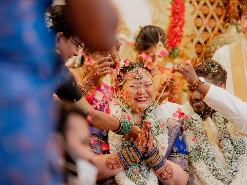 An Unconventional Wedding Steep in Customs and Traditions