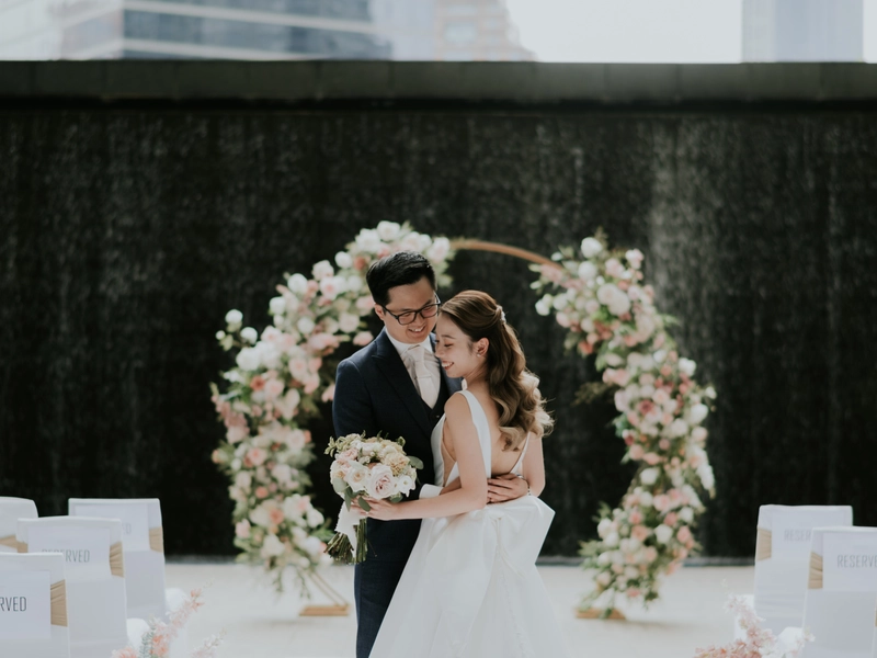 An Understated Minimalist Wedding at Pavilion Hotel KL featuring Good Vibes