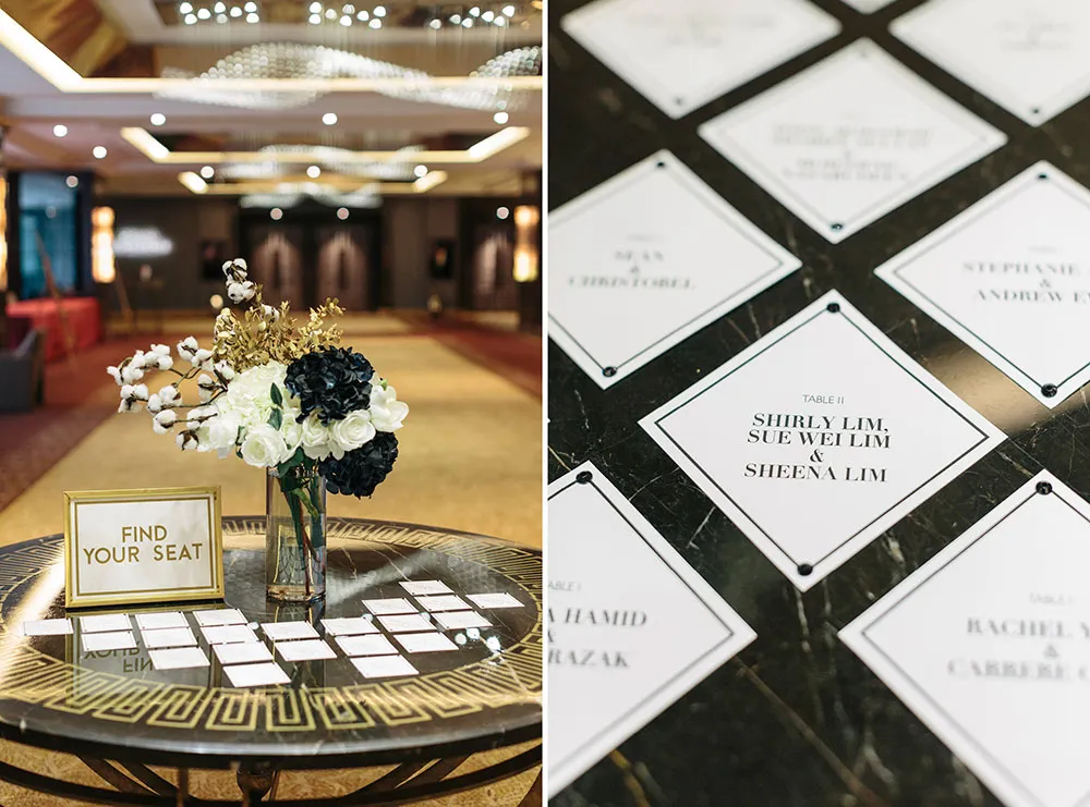 InterContinental Kuala Lumpur weddings. Styling by The Wedding Notebook. Photography by Ndrew Photography. theweddingnotebook.com