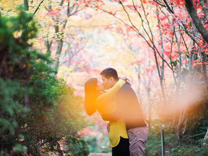 Autumn In Melbourne Bridal Portraits