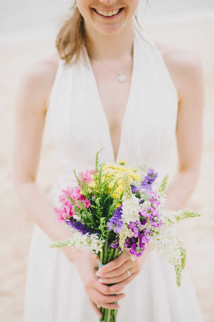 Groom DIY bouquet. Photo by Andri Tei Photography. theweddingnotebook.com