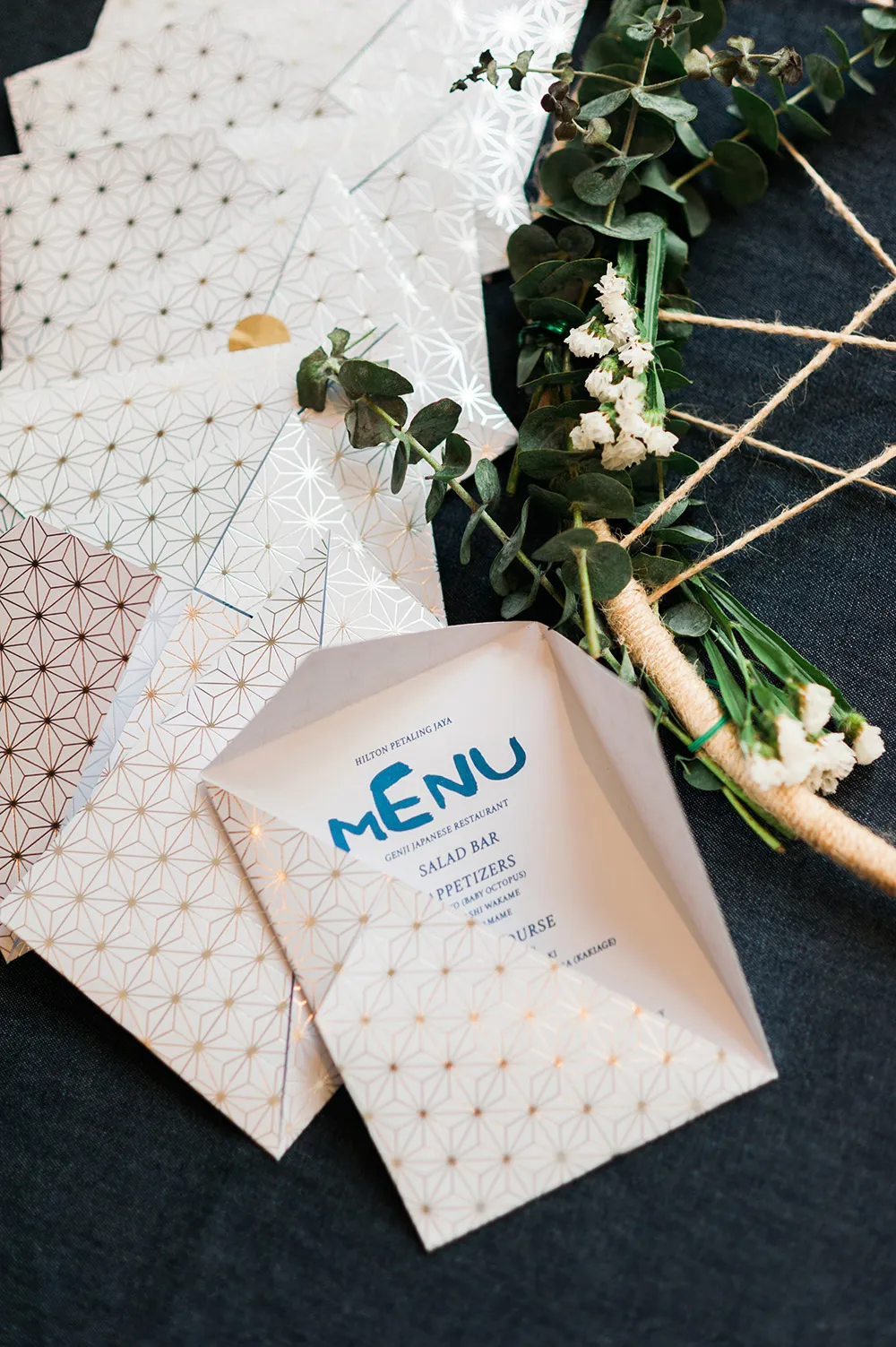 Wedding at Genji Hilton Petaling Jaya. Event by The Wedding Notebook. Photo by Inlight Photos. theweddingnotebook.com