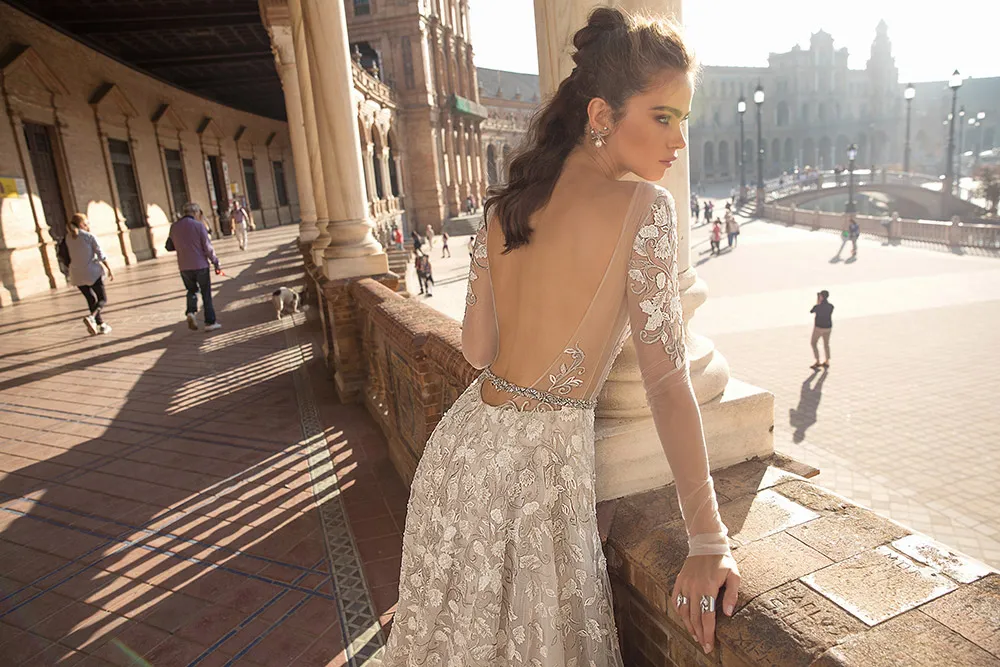 Berta Bridal Fall 2018 Collection. theweddingnotebook.com