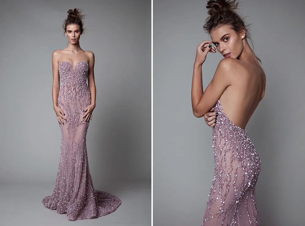 Berta Eveningwear 2017 Collection. theweddingnotebook.com