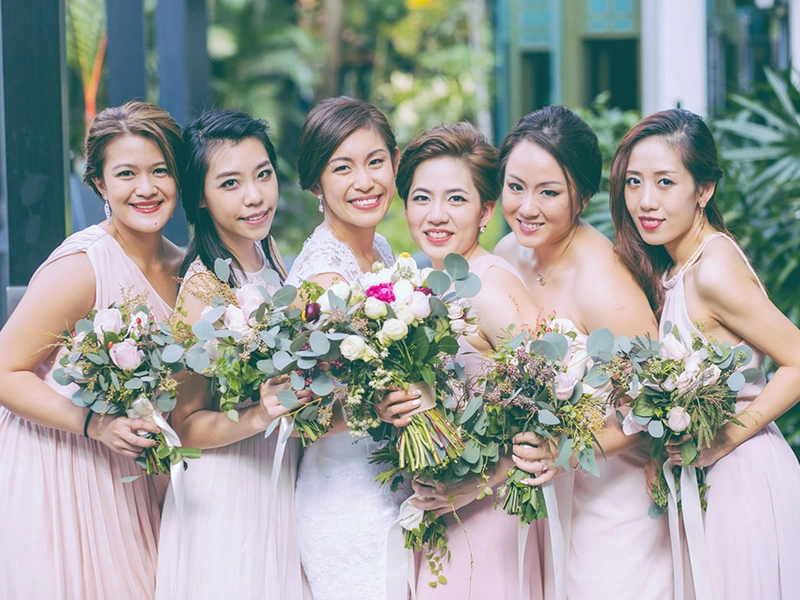 A Blush Pink Floral Wedding At Hilton Kuala Lumpur