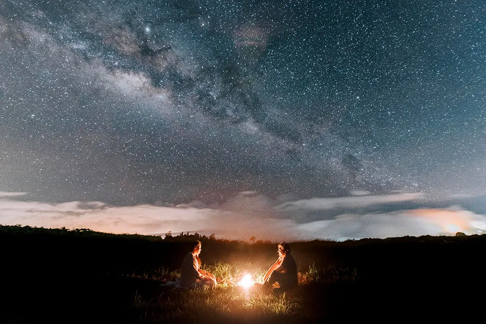Milky way in Kundasang. Patrick Kok Moments. theweddingnotebook.com